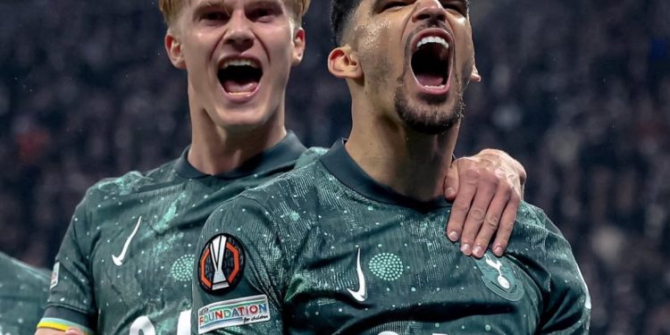 europa league solanke porro strike as spurs seal all english final