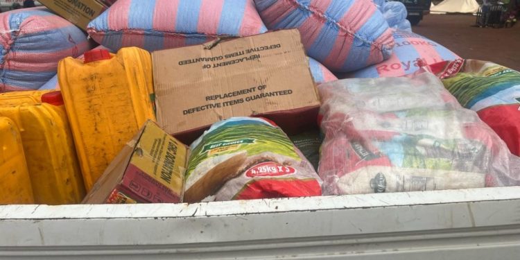 former yendi mp dr farouk mahama donates towards funeral of late mion chief