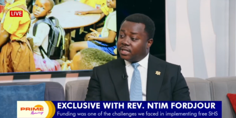 free shs feeding issues npp has been vindicated ndc scammed ghanaians rev ntim fordjour
