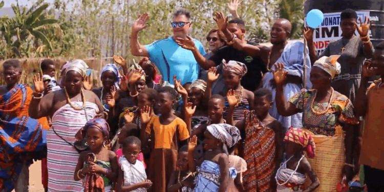 from thirst to triumph vima delivers safe water to forgotten village in ghana
