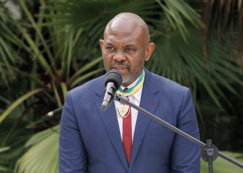 Gabonese President honours Tony Elumelu for championing African development