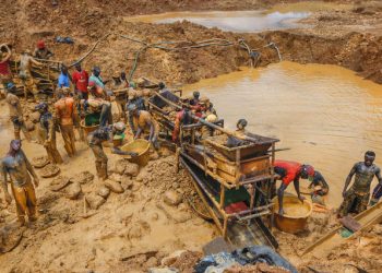 Galamsey near Police barrier in Wassa Japa sparks outrage