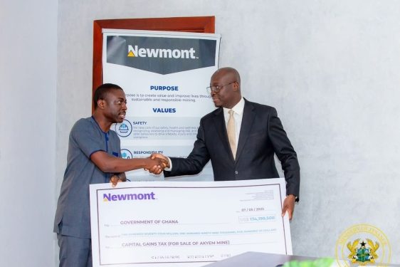 ghana gets 220m from newmonts 1billion sale of akyem mine