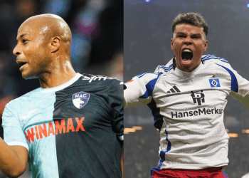 Ghanaian players abroad: Andre Ayew makes 500th league appearance as Königsdörffer earns Bundesliga promotion