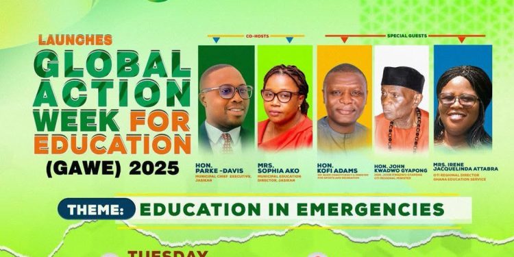 gnecc launches global action week for education in oti region