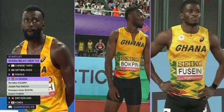 goc celebrates mens relay teams qualification for 2025 world athletics championship