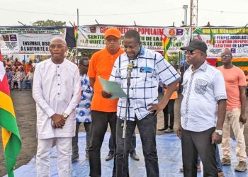 Hundreds of Togolese opposition militants denounce ‘authoritarian change of political system in Togo’