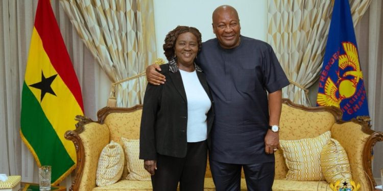 i am happy to be back vice president jane naana opoku agyemang