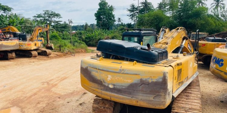 illegal mining fight 99 excavators retrieved 208 suspects so far arrested