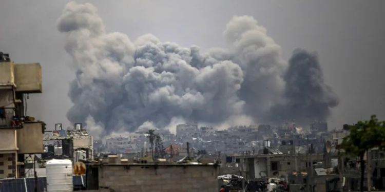 israel launches major offensive to seize and control areas of gaza