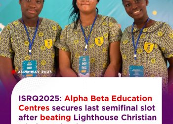 ISRQ2025: Alpha Beta secures last semifinal slot after beating Lighthouse Christian Mission School