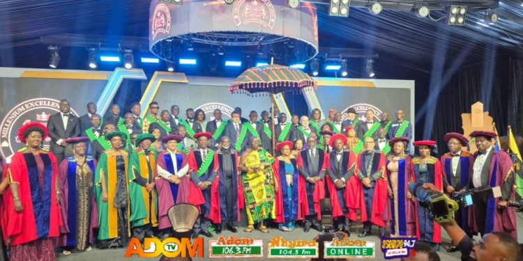 JoyNews’ Erastus Asare Donkor honoured at 2025 Millennium Excellence Awards 1 joynews erastus asare donkor honoured at 2025 millennium excellence awards