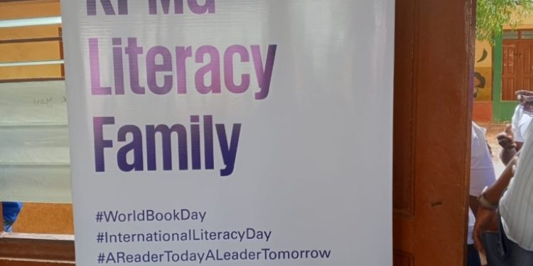 kpmg embarks on reading journey with children at kotobabi cluster of schools