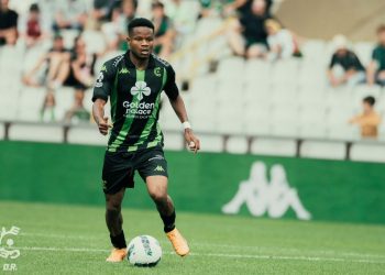 Lawrence Agyekum scores as Cercle Brugge thrash Patro Eisden