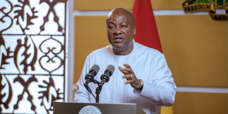 mahama attributes recent economic gains to effective leadership