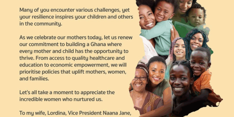 mahama celebrates mothers day with call to empower women and families