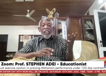 Mahama has done ‘very well’ in his 120-day social contract – Prof Adei