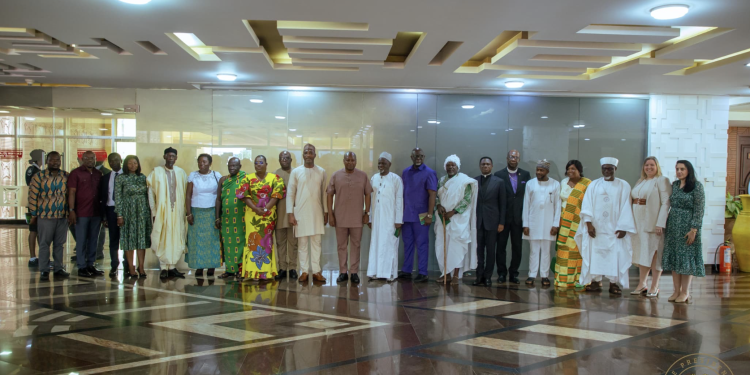 mahama inaugurates reconstituted national peace council