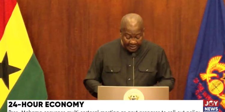 mahama positions volta lake as the backbone of 24 hour economy policy