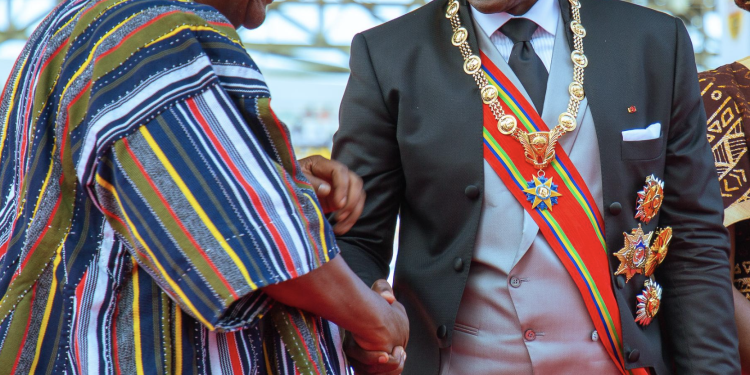 mahama returns to accra after participating in historic investiture of gabon president