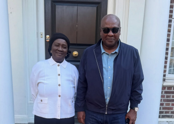Mahama visits Vice President on Mother’s Day