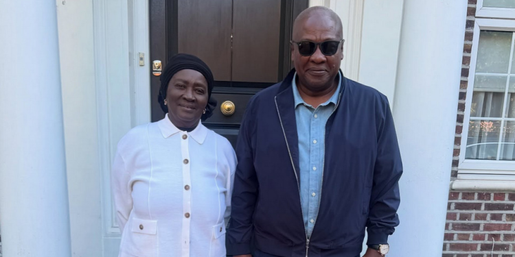 mahama visits vice president on mothers day