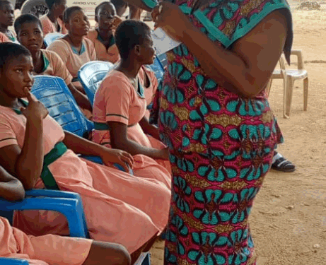 menstruation is not a taboo north tongu dce champions dignity and access for girls