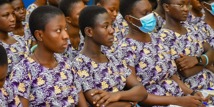 mentorship for a brighter ghana my mentor my pal inspires over 100 students from asamankese