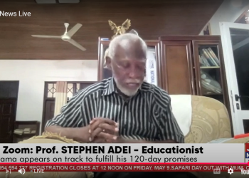 Moral discipline is missing in our education system – Prof Adei warns