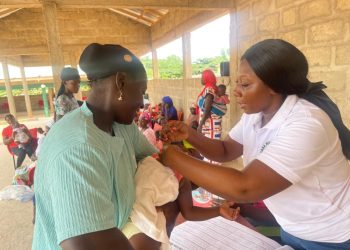 Nana Amoasi VII Foundation marks Child Health Week with free services in Ekumfi Abor
