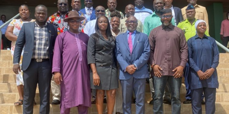 new goc leadership pays courtesy call on sports ministry nsa to align on objectives