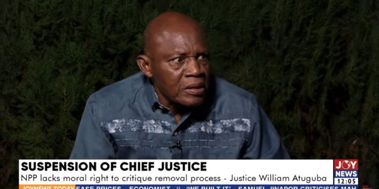 NPP’s defence of CJ Torkornoo not about justice, it’s about their survival – Justice Atuguba 1 npps defence of cj torkornoo not about justice its about their survival justice atuguba