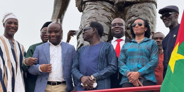 omane boamah leads ghana to join burkina faso in honoring sankara and rawlings at historic memorial ceremony