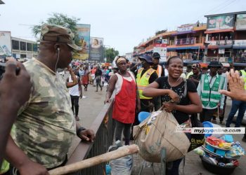 Photos from Accra’s latest decongestion exercise
