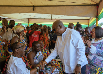 President Mahama assures chiefs and people of Greater Accra of good roads