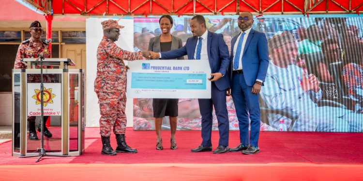 prudential bank donates to support gnfs health and safety fund