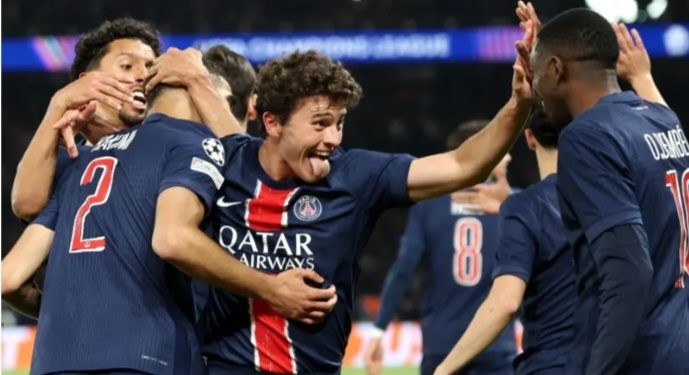 psg beat arsenal to set up champions league final with inter