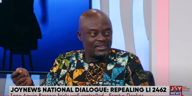 repealing l i 2462 without enforcement is futile erastus asare donkor warns