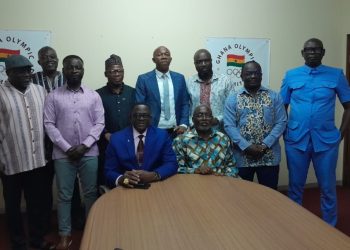 Richard Akpokavie officially takes over as Ghana Olympic Committee President
