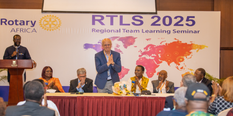 rotary africa opens 2025 regional team learning seminar in accra