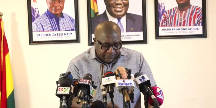 sammy gyamfis case has put mahama to the test he must show leadership npp