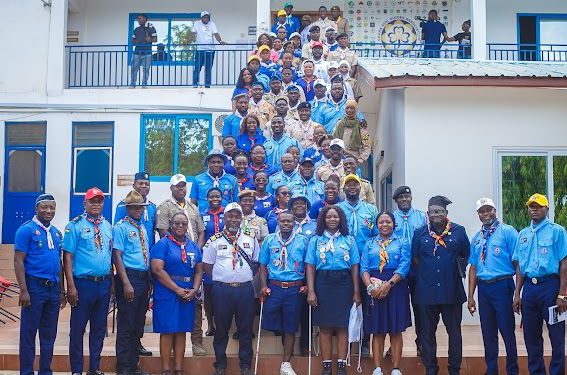 scout guide leaders undergo intensive training