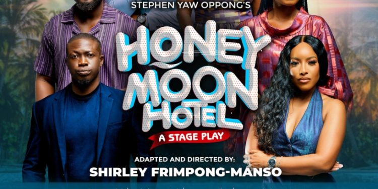 shirley frimpong manso makes theatre debut with africa arts networks honeymoon hotel