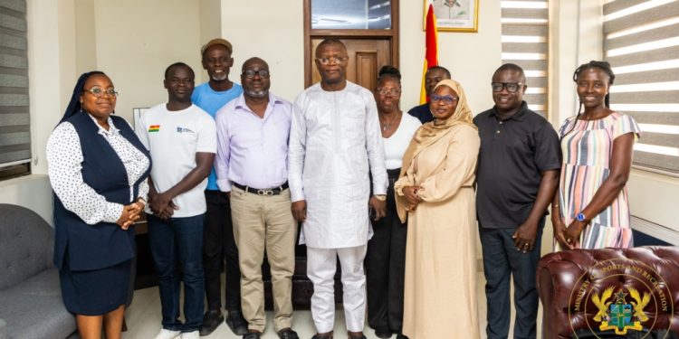 sports minister commends ghana swimming association for steady growth