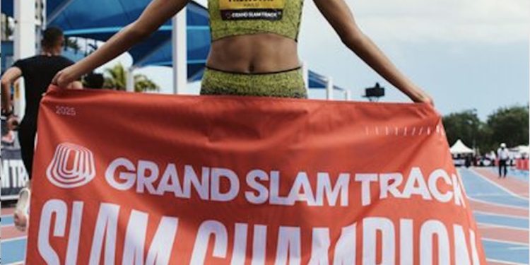 swiss sportswear brand on signs 3000m world indoor champion freweyni hailu