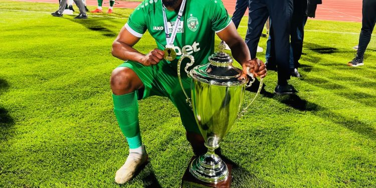 tekpetey wins bulgarian cup double with ludogorets