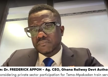 Tema-Mpakadan rail line to be operational soon  – Railway Dev’t Authority CEO