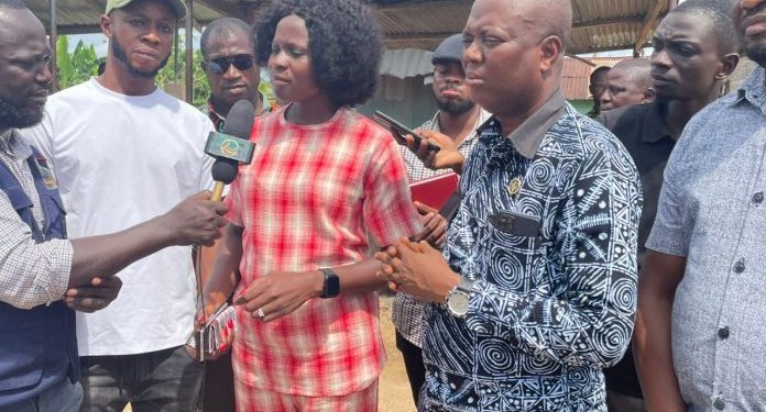 upper west akim dce pledges focus on healthcare community development on thank you tour
