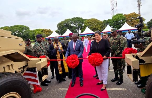 us donates 6m armoured vehicles to boost ghanas defence capabilities