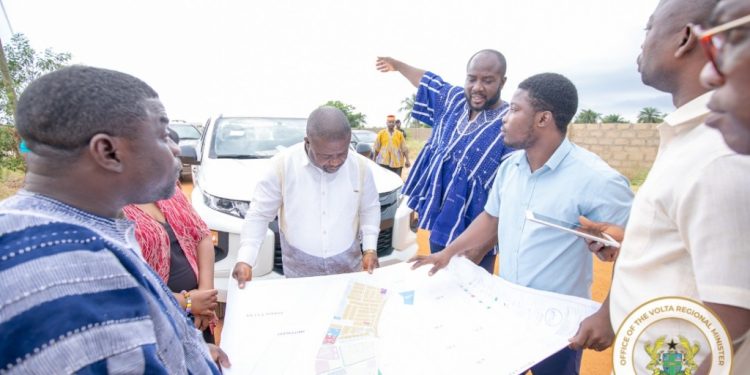 volta regional minister launches probe into keta reclaimed lands